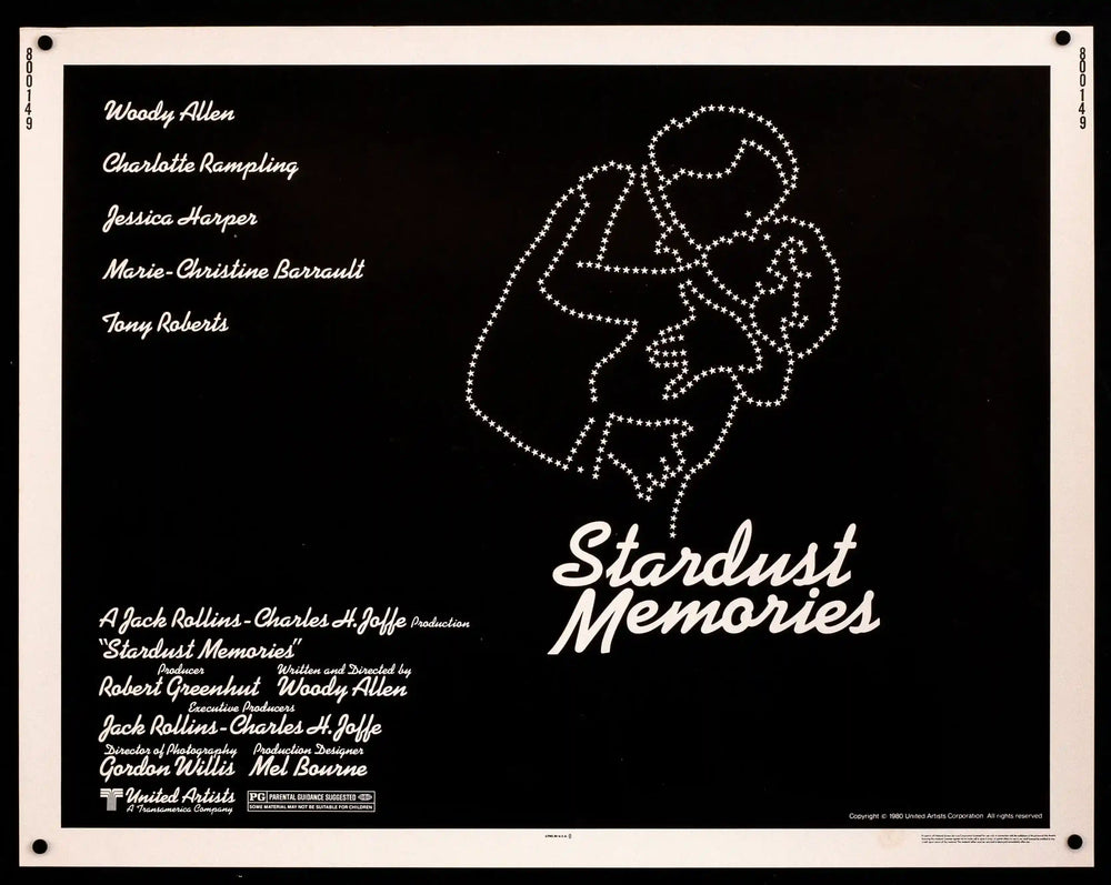 Stardust Memories Original Vintage Movie Poster