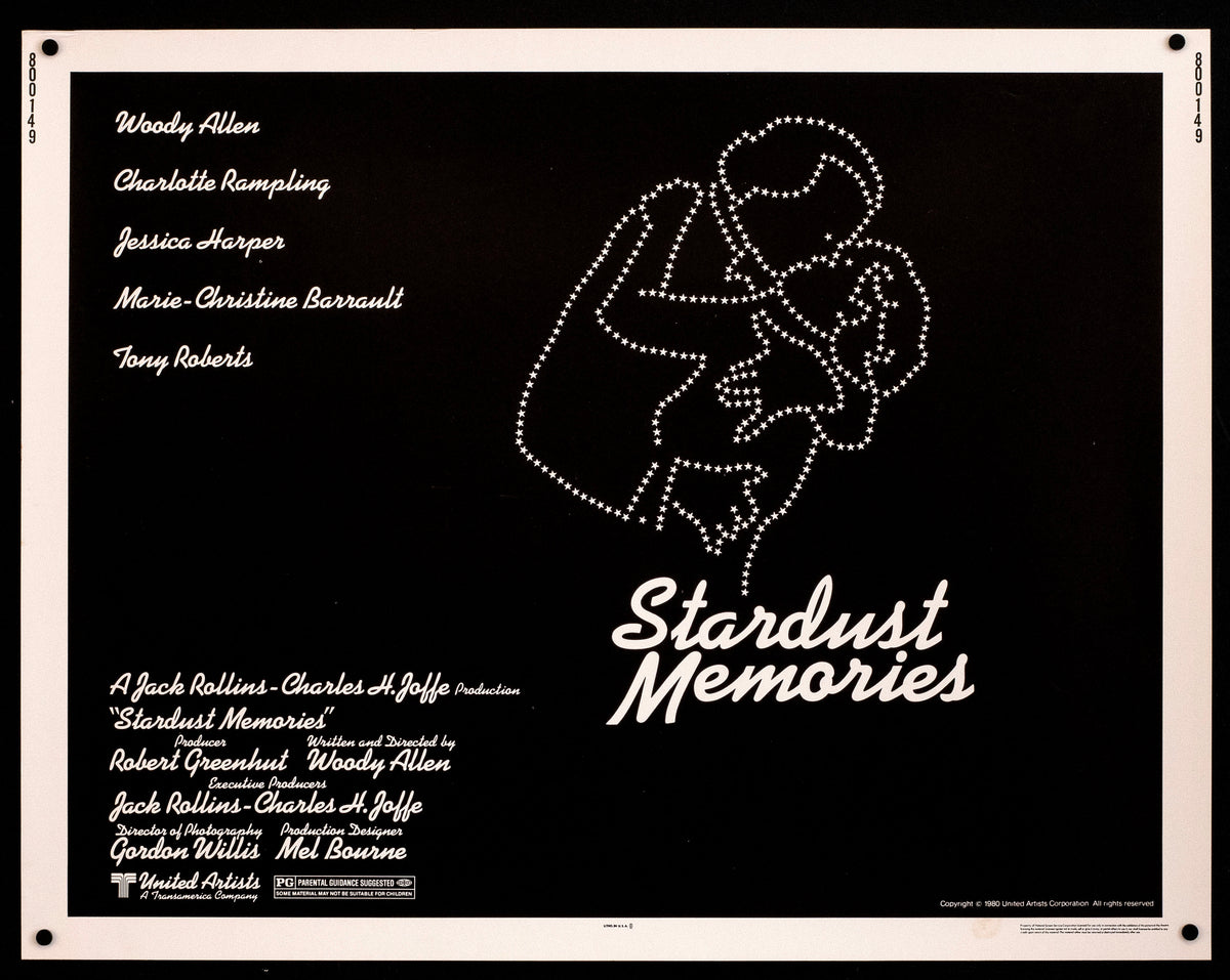 Stardust Memories Original Vintage Movie Poster