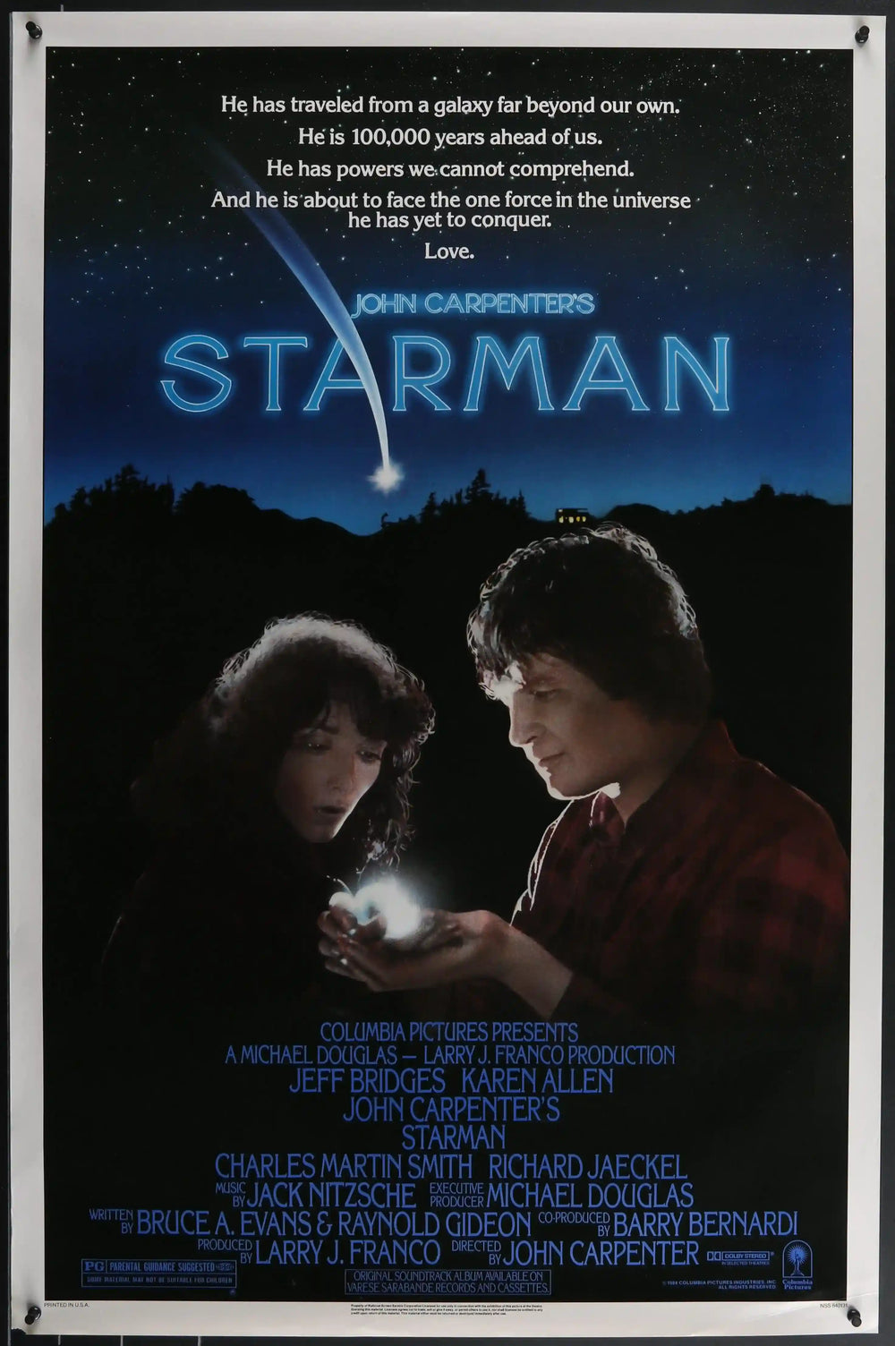 Starman Original Vintage Movie Poster