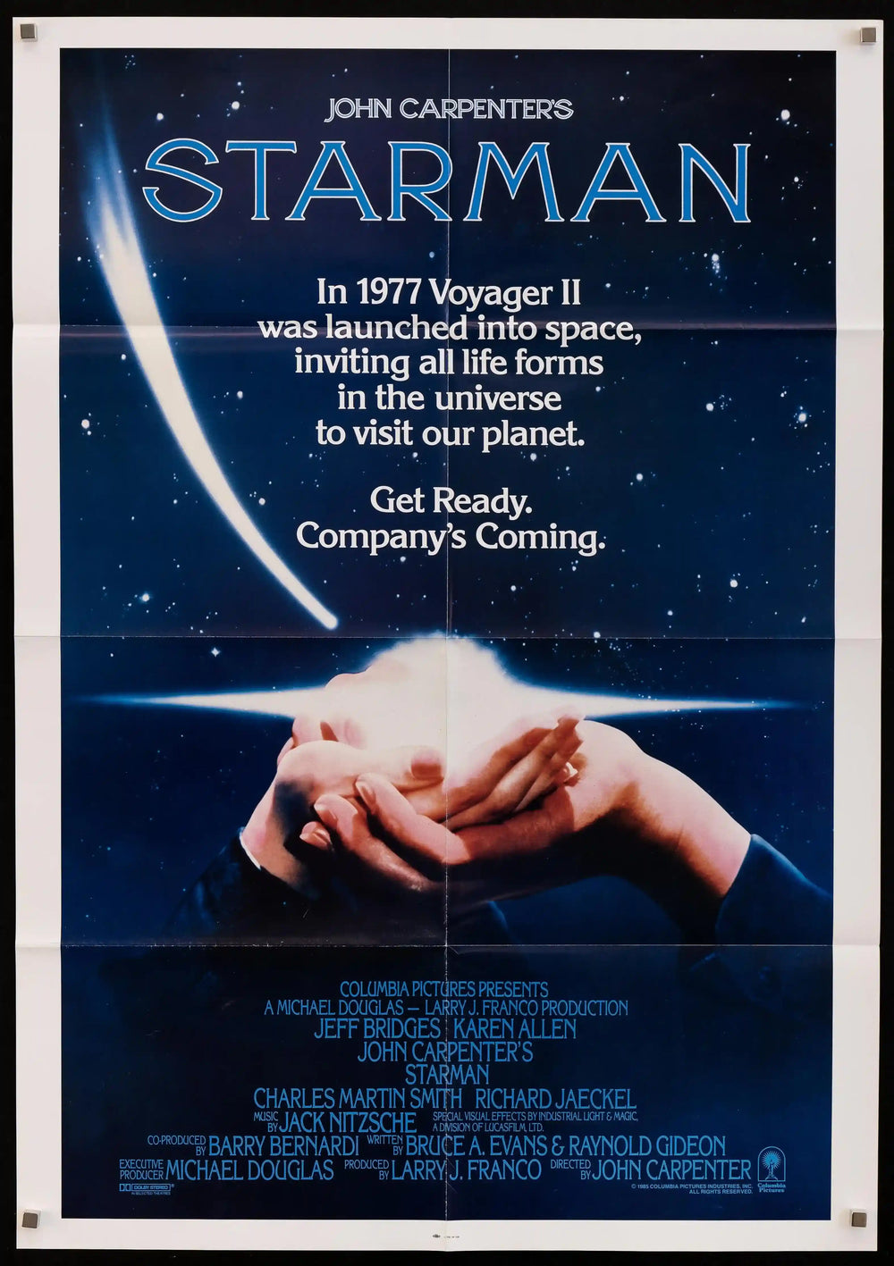 Starman Original Vintage Movie Poster