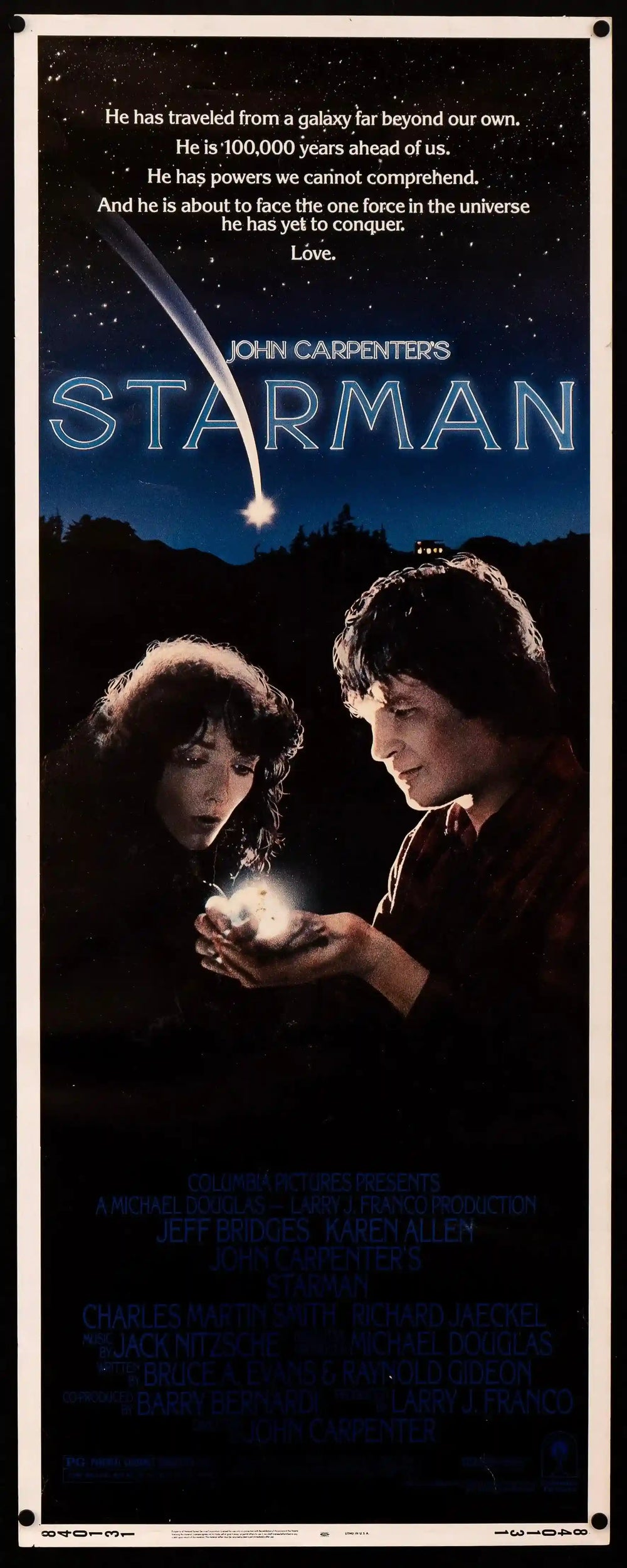 Starman Original Vintage Movie Poster