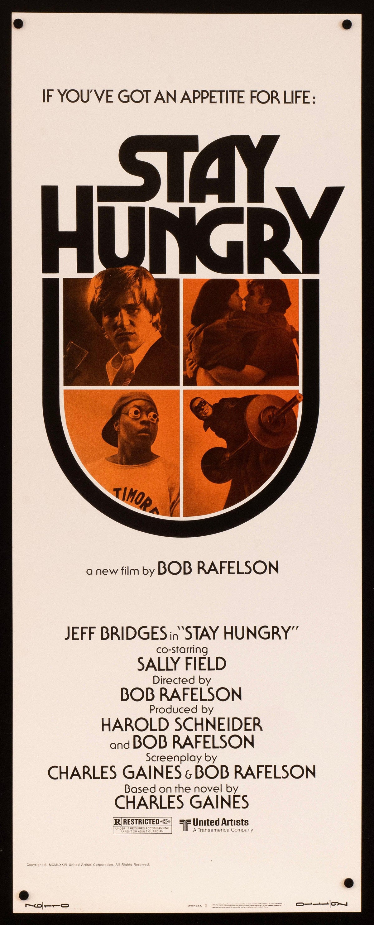 Stay Hungry Original Vintage Movie Poster