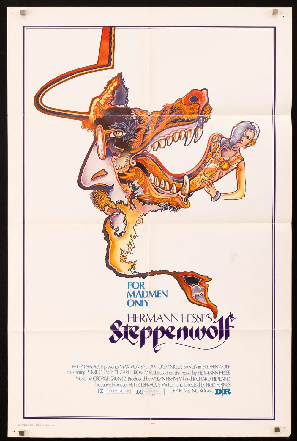 Steppenwolf Original Vintage Movie Poster