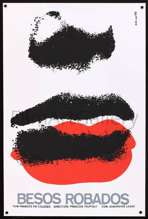 Stolen Kisses (Baisers Voles) Original Vintage Movie Poster