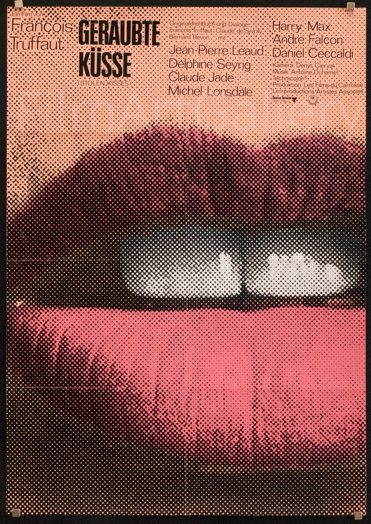Stolen Kisses (Baisers Voles) Original Vintage Movie Poster