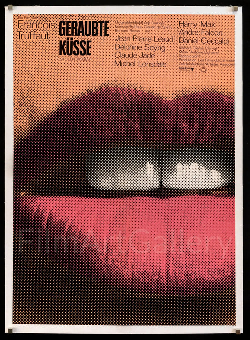 Stolen Kisses (Baisers Voles) Original Vintage Movie Poster