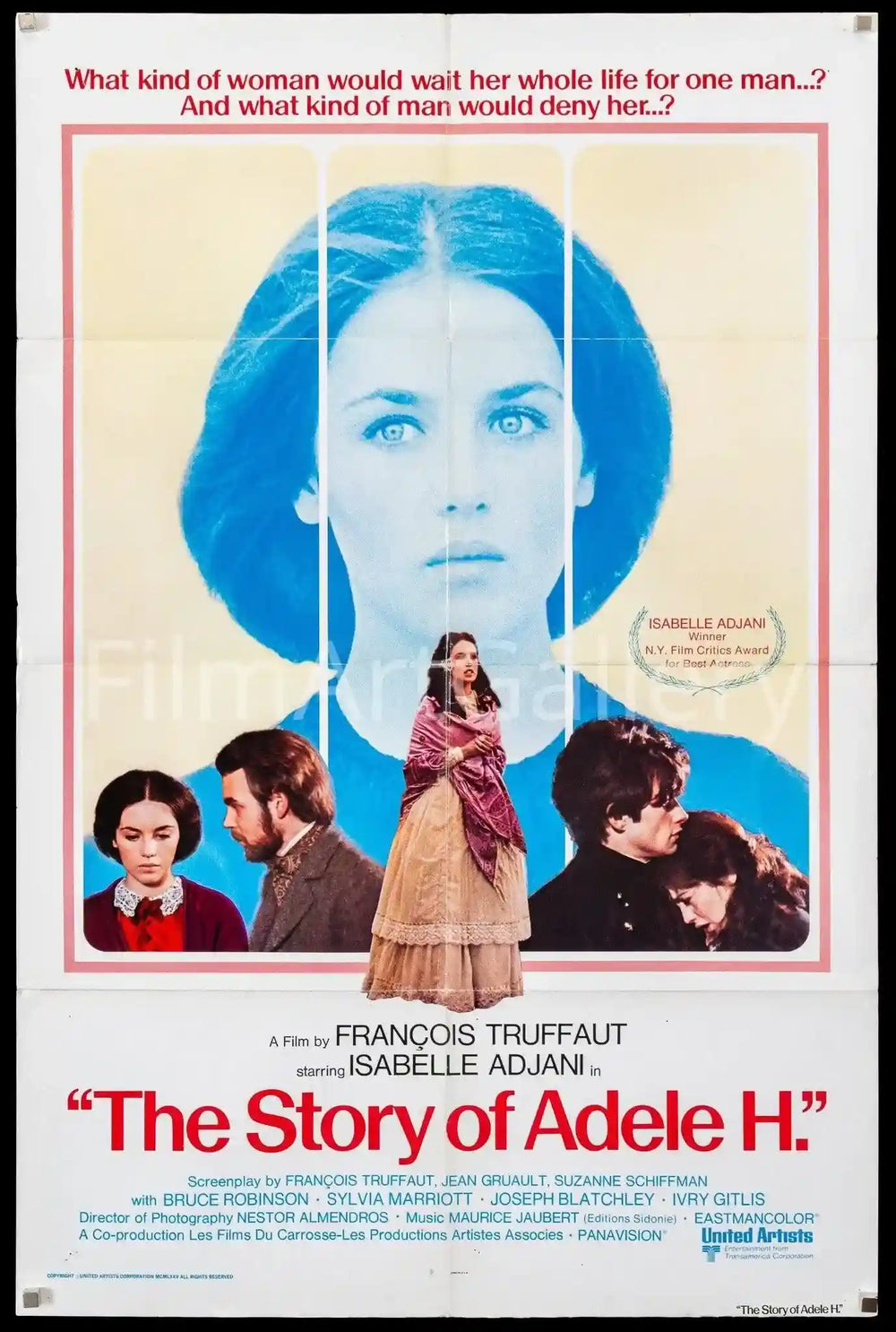 Story of Adele H (L'Histoire d'Adele H.) Original Vintage Movie Poster