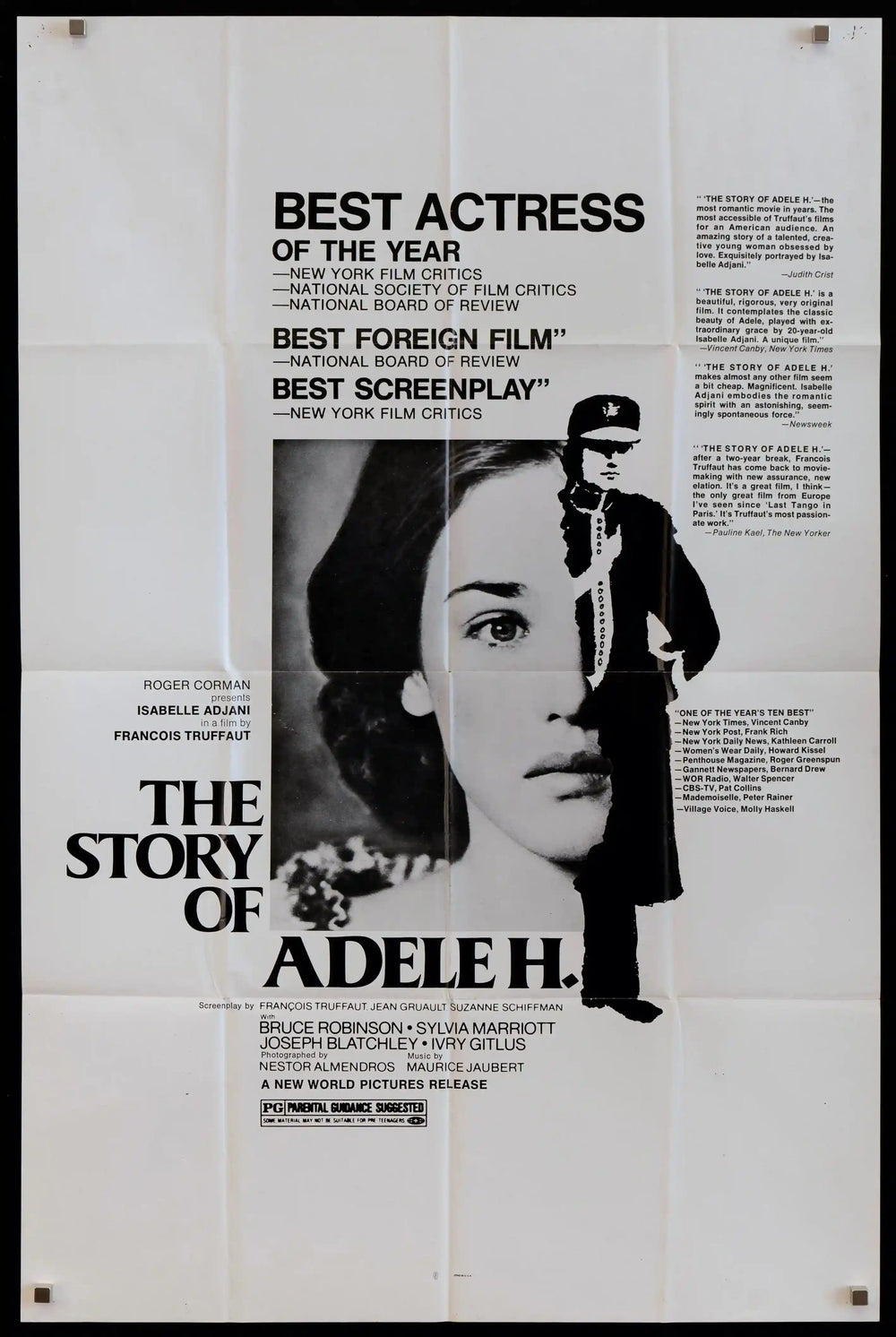 Story of Adele H (L'Histoire d'Adele H.) Original Vintage Movie Poster
