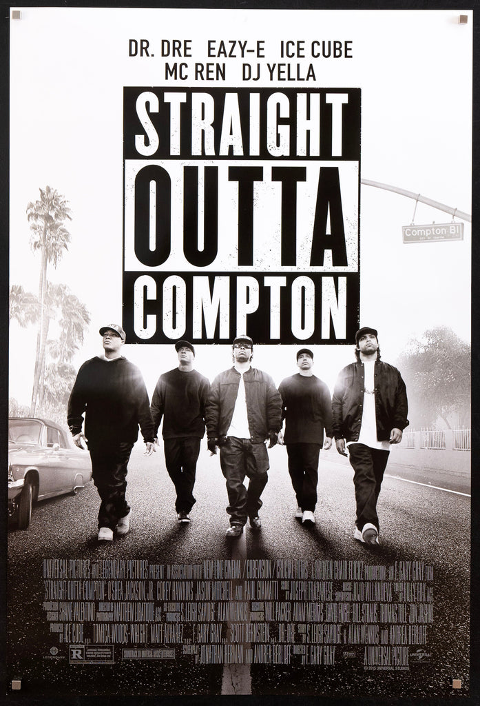 Straight Outta Compton 1 Sheet (27x41) Original Vintage Movie Poster