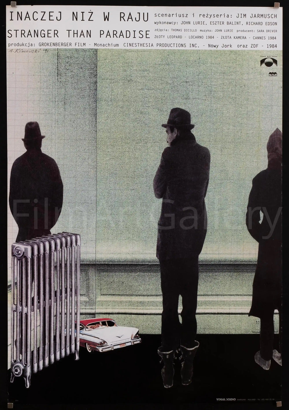 Stranger Than Paradise Original Vintage Movie Poster