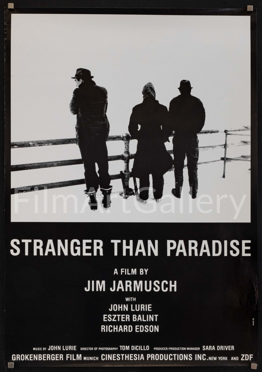 Stranger Than Paradise Original Vintage Movie Poster