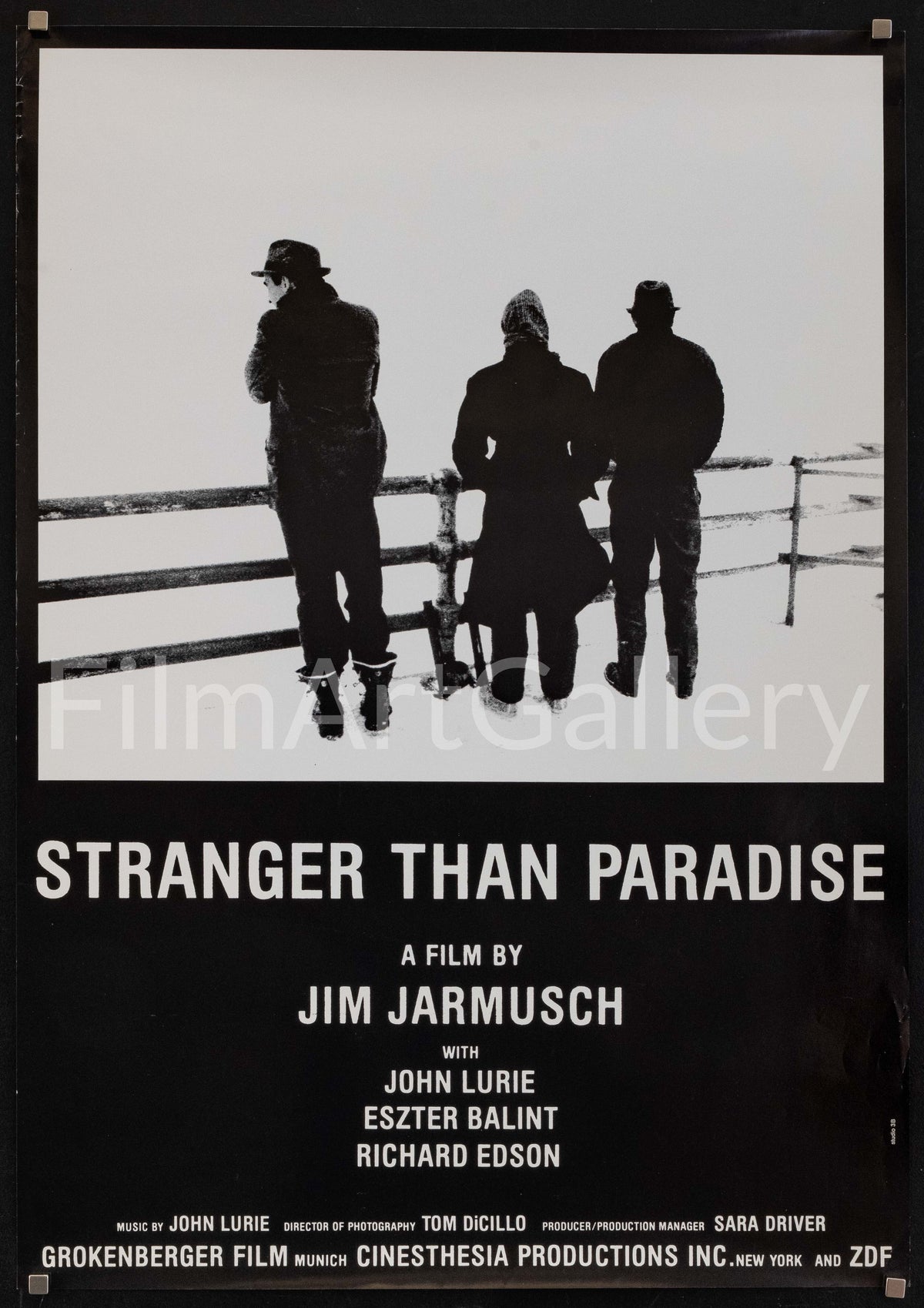 Stranger Than Paradise Original Vintage Movie Poster