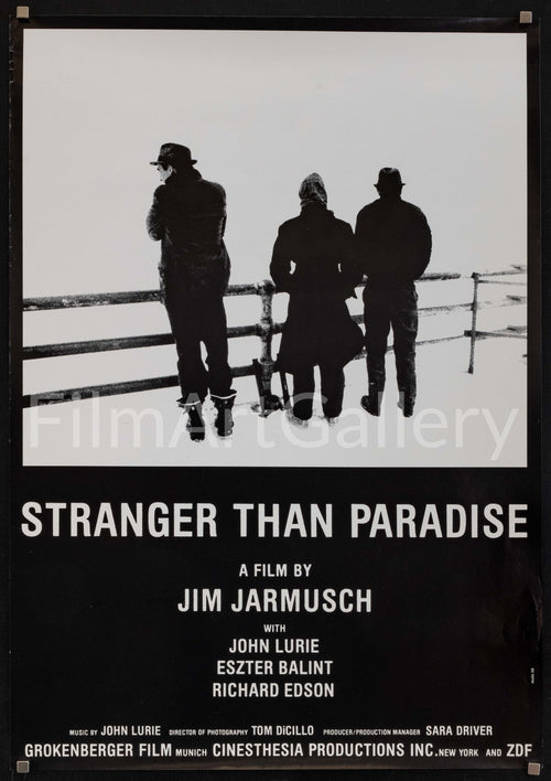 Stranger Than Paradise Original Vintage Movie Poster