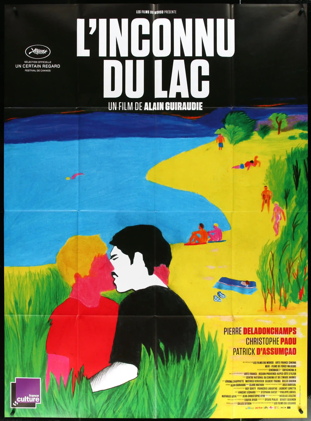 Stranger by the Lake (L'Inconnu Du Lac) Original Vintage Movie Poster