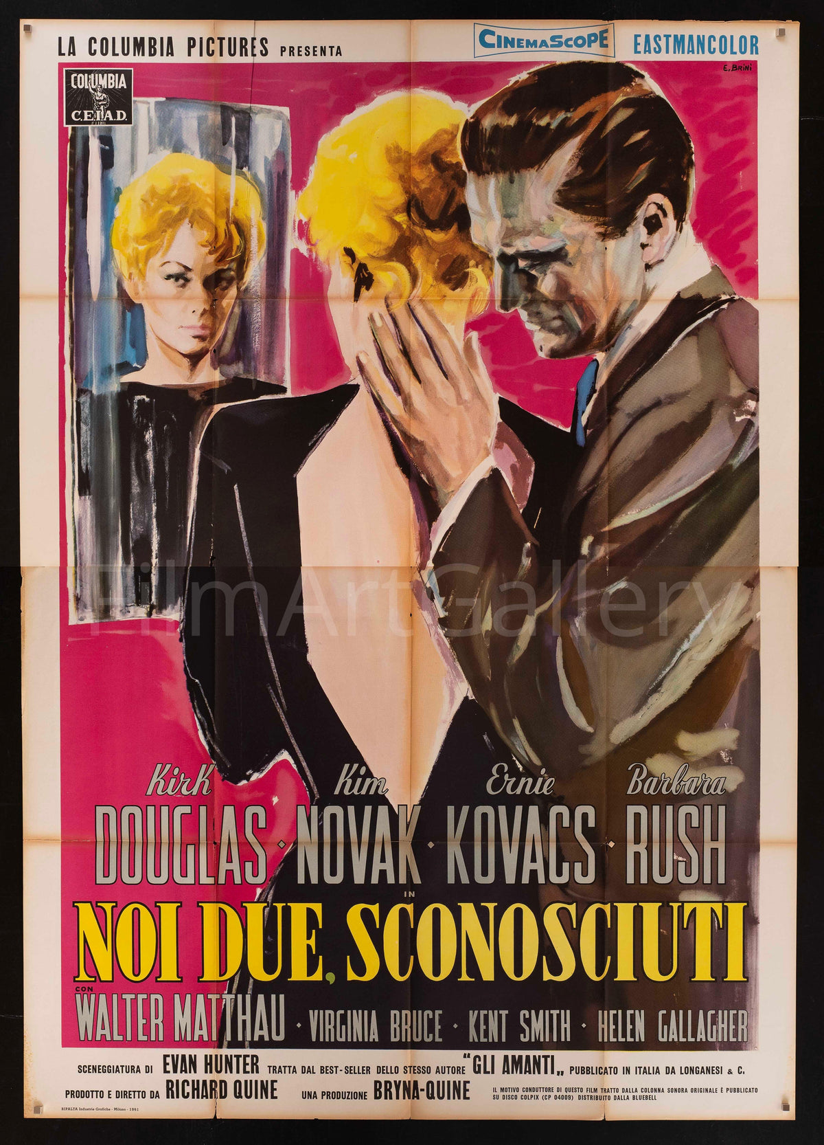 Strangers When We Meet Original Vintage Movie Poster