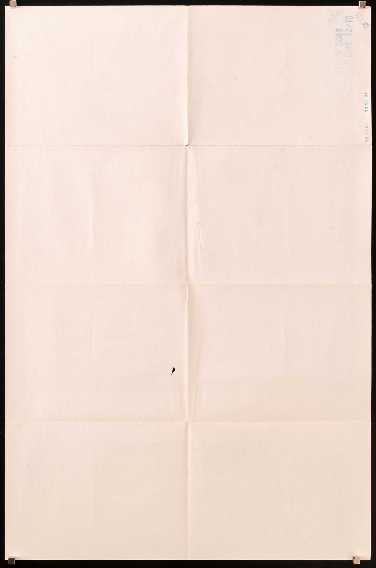 Straw Dogs Original Vintage Movie Poster