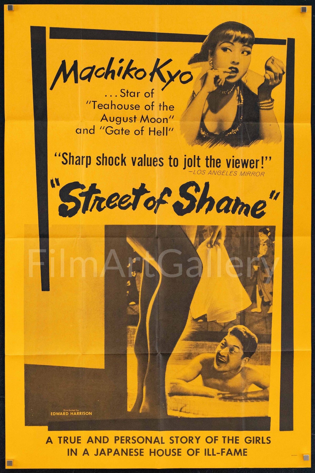 Street of Shame Original Vintage Movie Poster