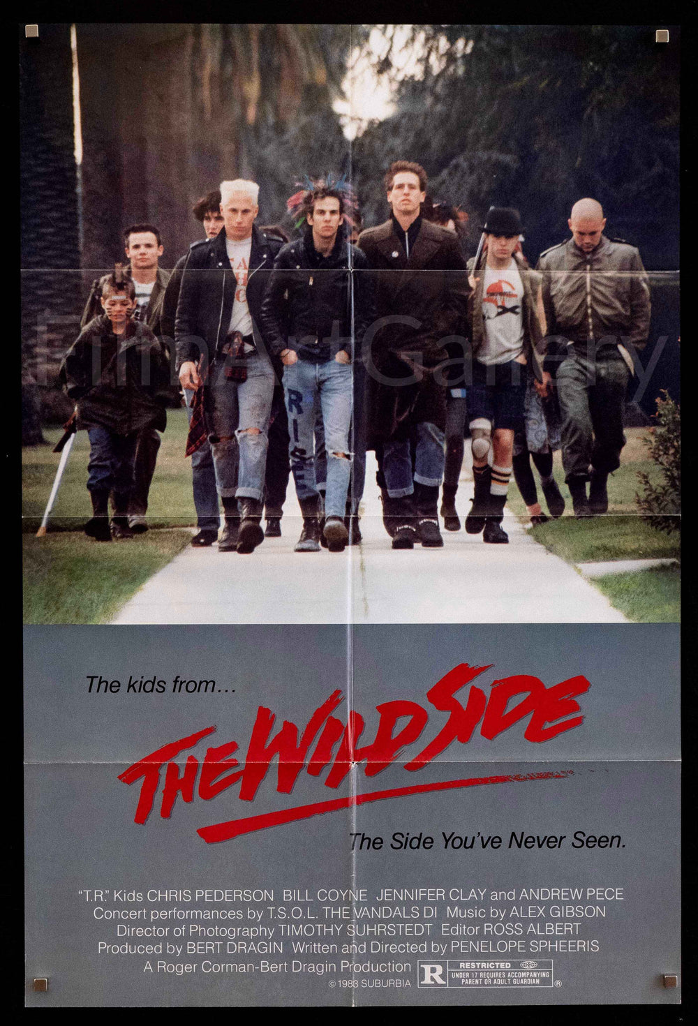 Suburbia Original Vintage Movie Poster