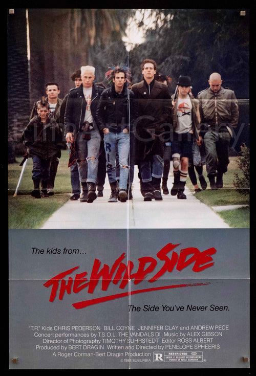 Suburbia Original Vintage Movie Poster