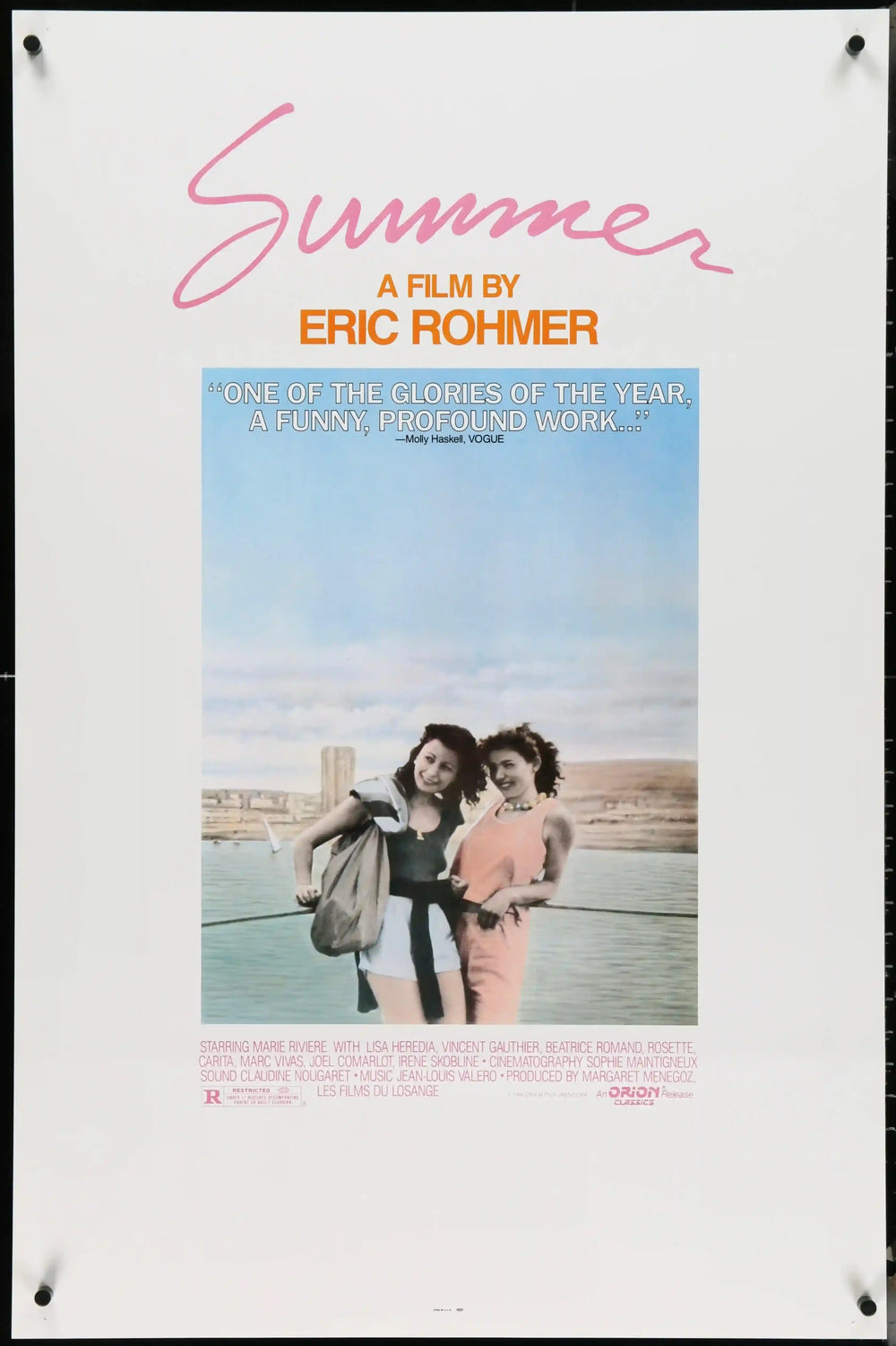 Summer Original Vintage Movie Poster