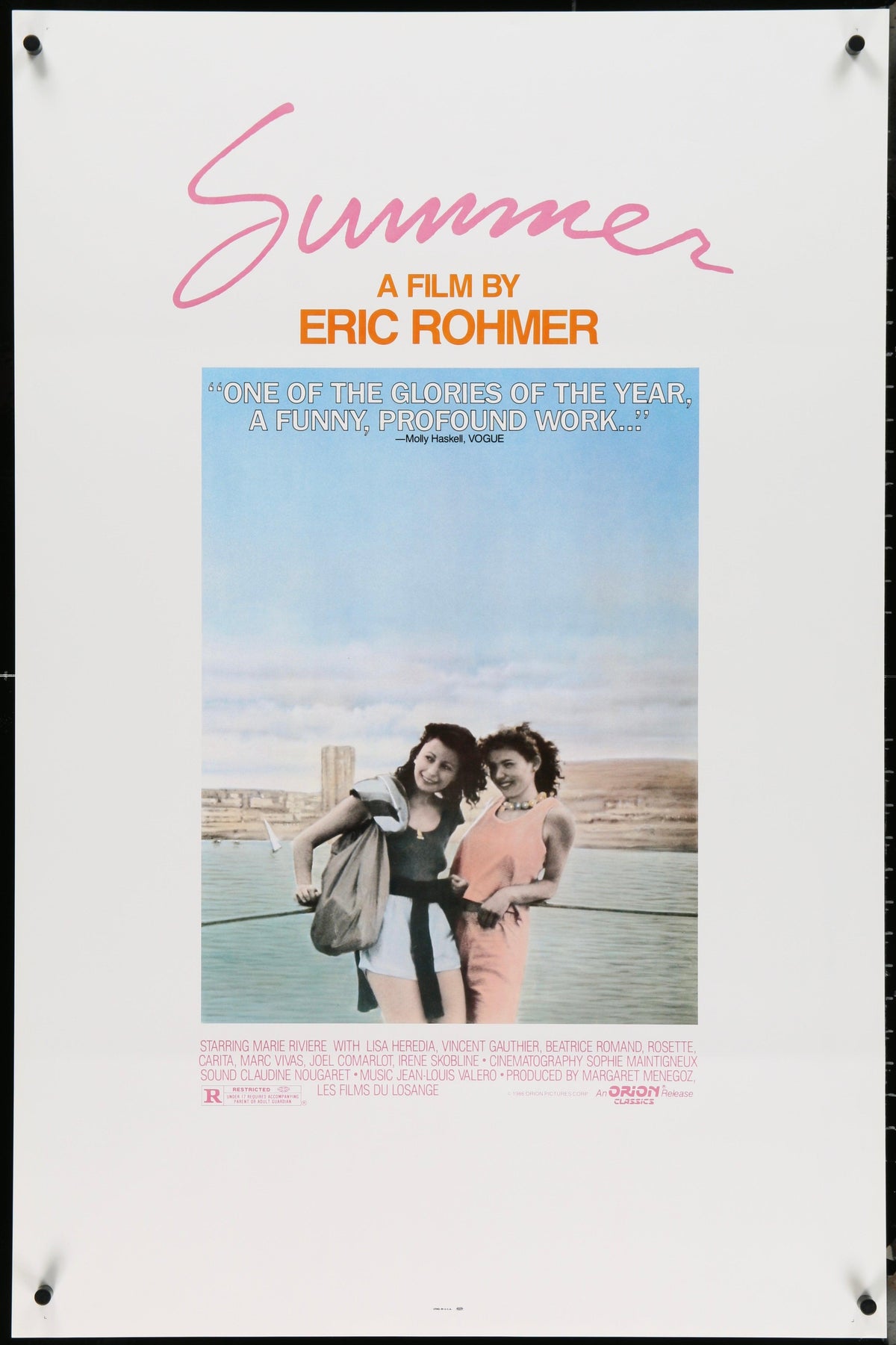 Summer Original Vintage Movie Poster