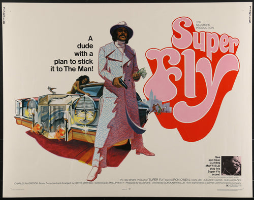 Superfly (Super Fly) Original Vintage Movie Poster