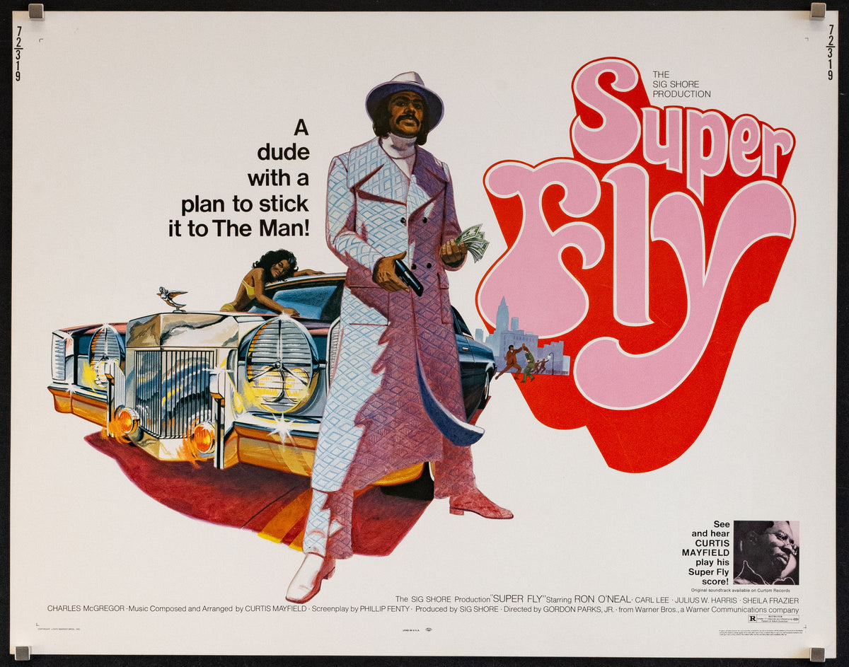 Superfly (Super Fly) Original Vintage Movie Poster