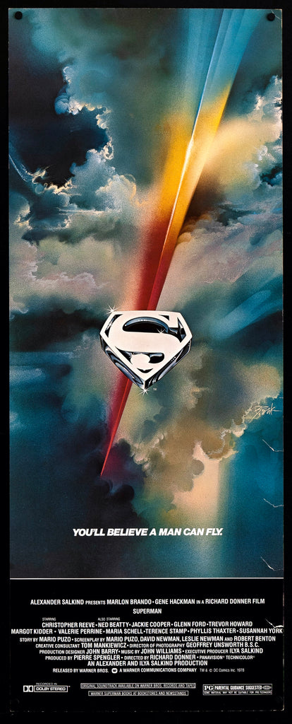 Superman Original Vintage Movie Poster