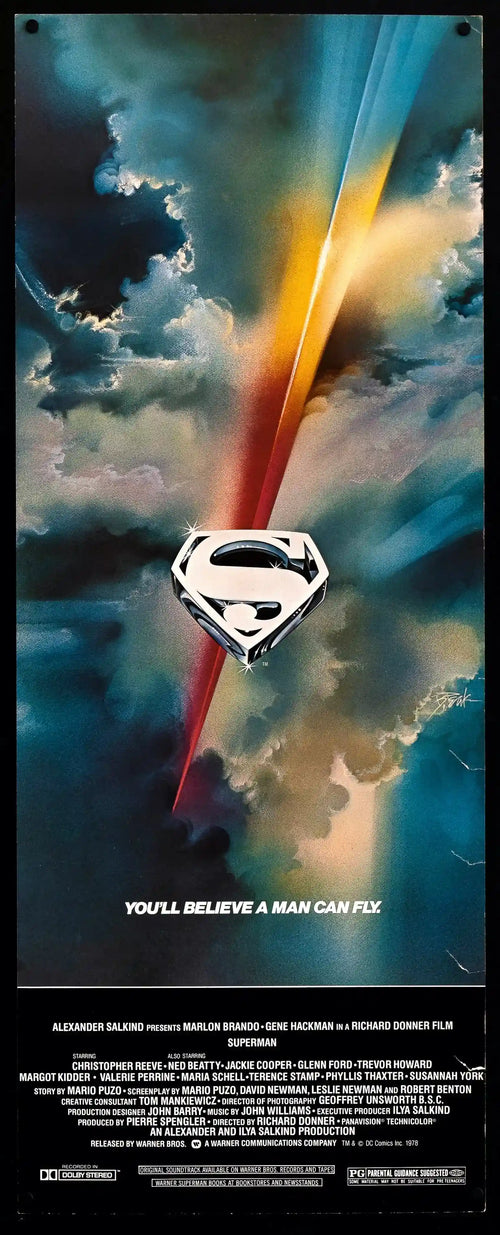 Superman Original Vintage Movie Poster