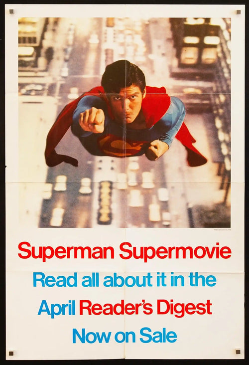 Superman Original Vintage Movie Poster