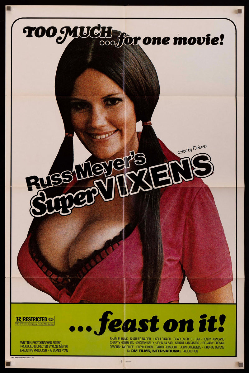 Supervixens 1 Sheet (27x41) Original Vintage Movie Poster