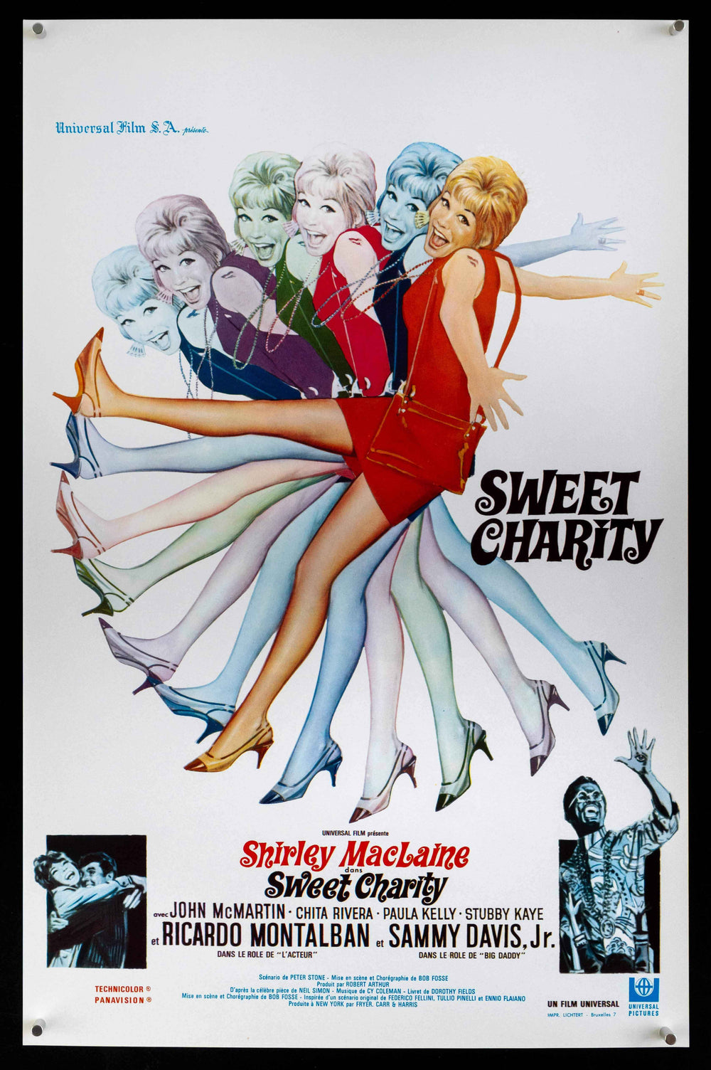 Sweet Charity Original Vintage Movie Poster