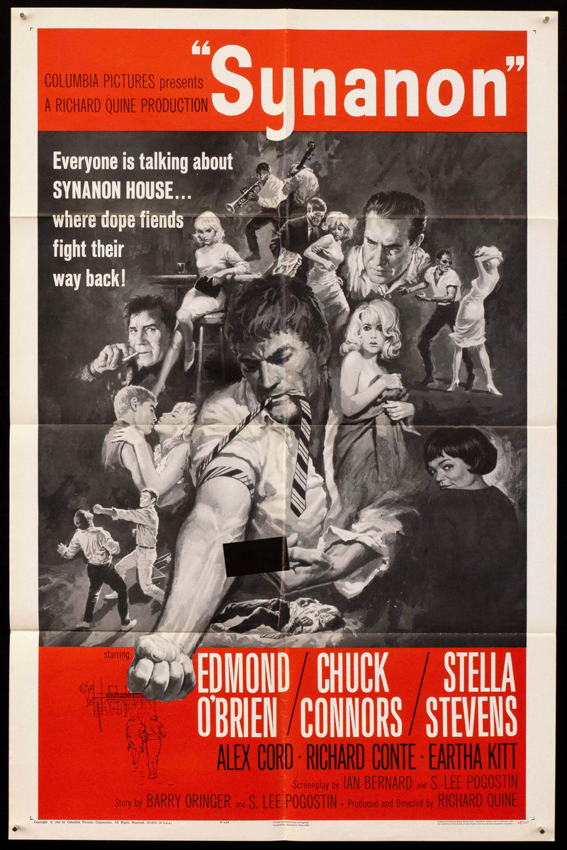 Synanon 1 Sheet (27x41) Original Vintage Movie Poster