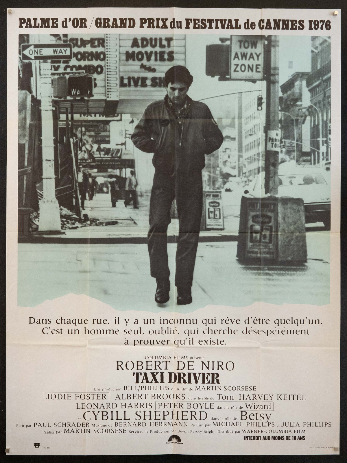 Taxi Driver Original Vintage Movie Poster