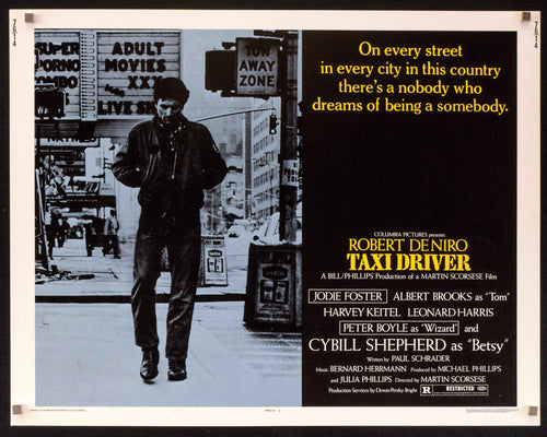 Taxi Driver Original Vintage Movie Poster