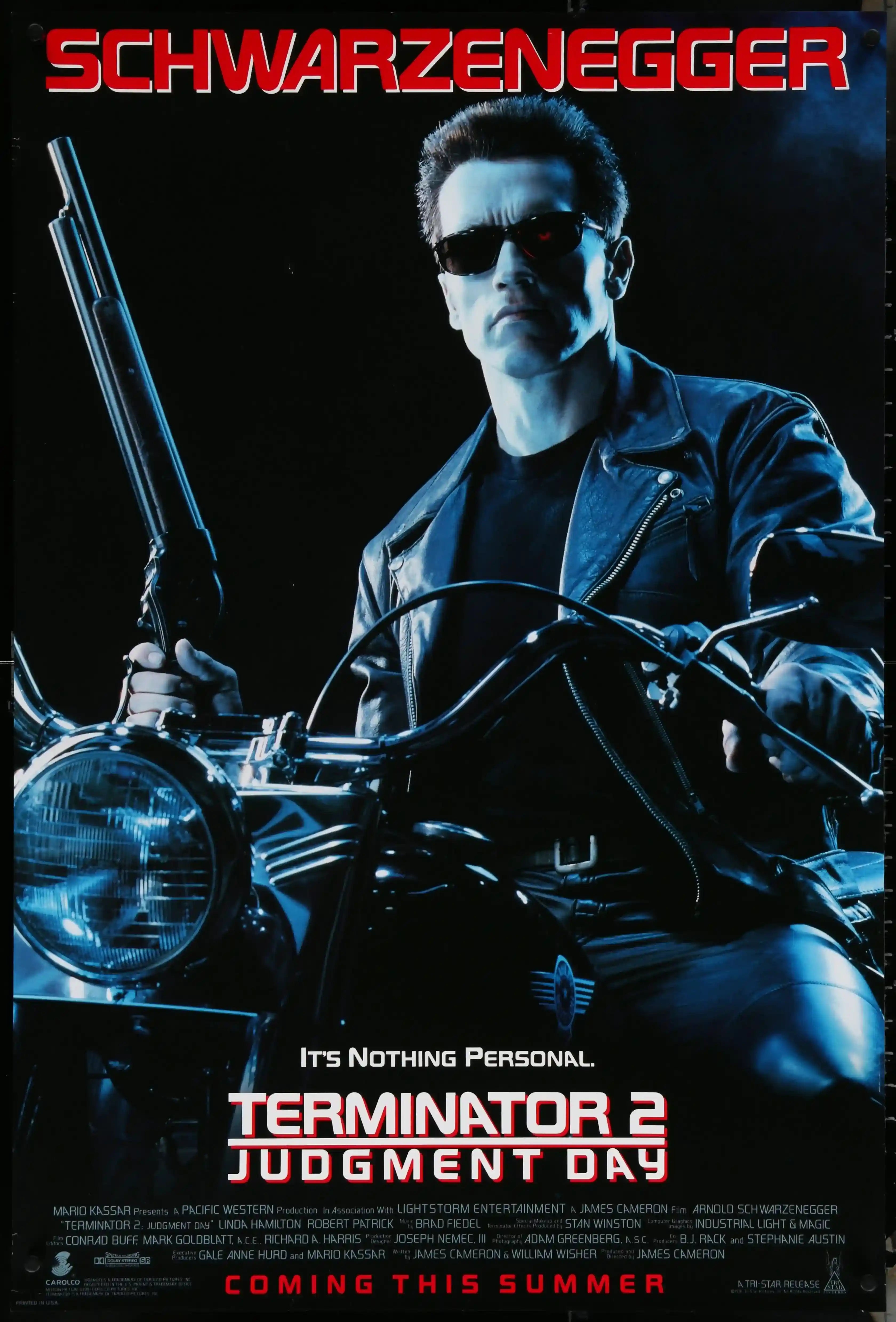 Terminator 2 Movie Poster 1991 1 Sheet (27x41)