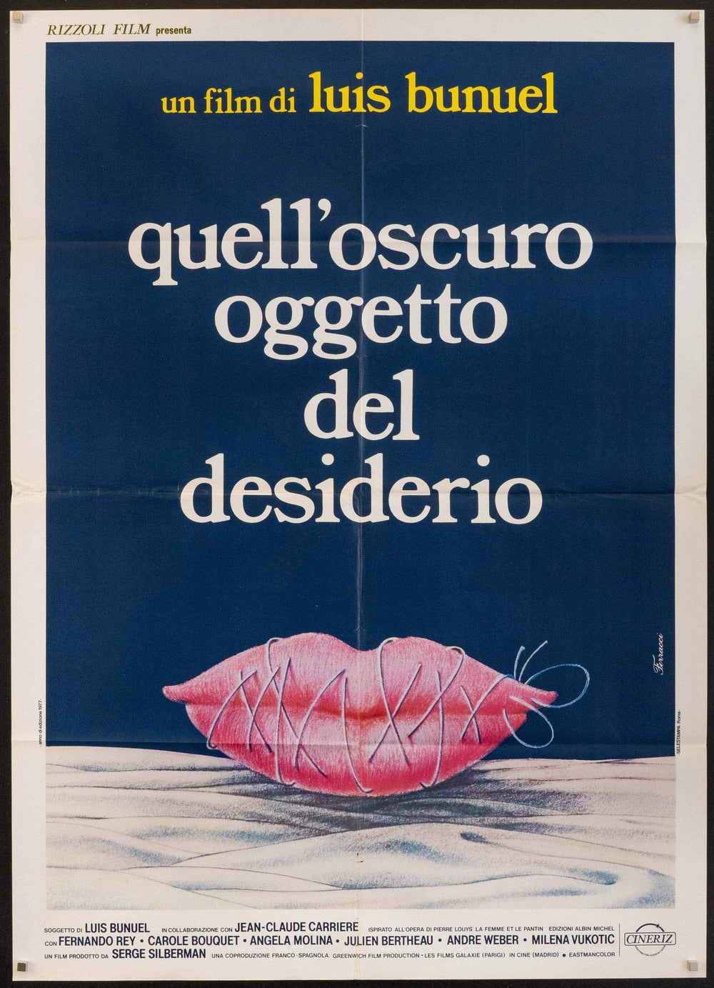 That Obscure Object of Desire Original Vintage Movie Poster
