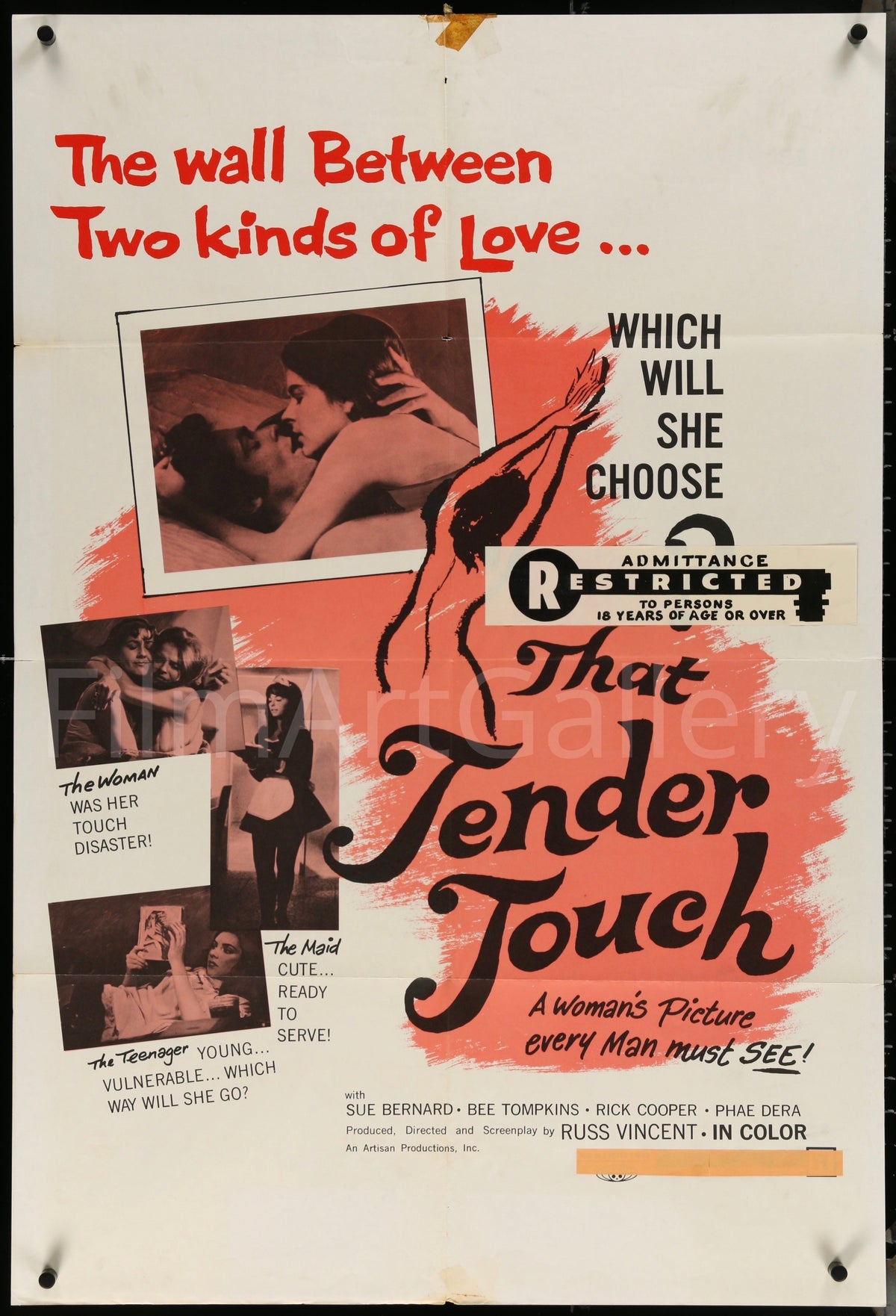 That Tender Touch Original Vintage Movie Poster