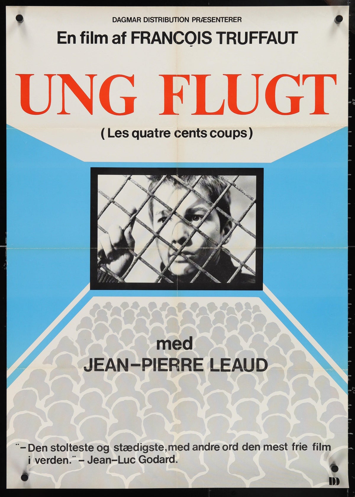 The 400 Blows (Les Quatre Cents Coups) 24x34 Original Vintage Movie Poster