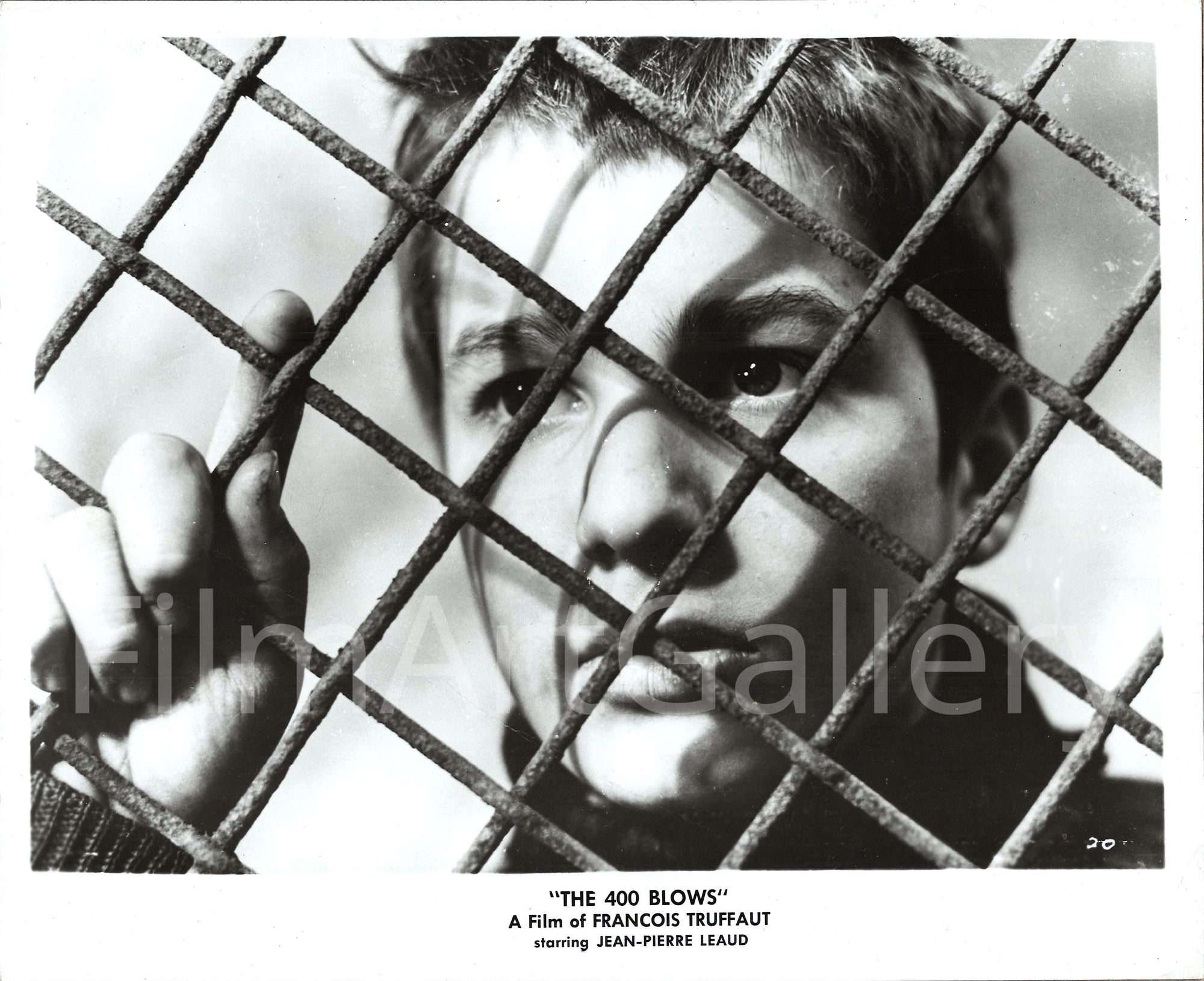The 400 Blows (Les Quatre Cents Coups) 8x10 Original Vintage Movie Poster
