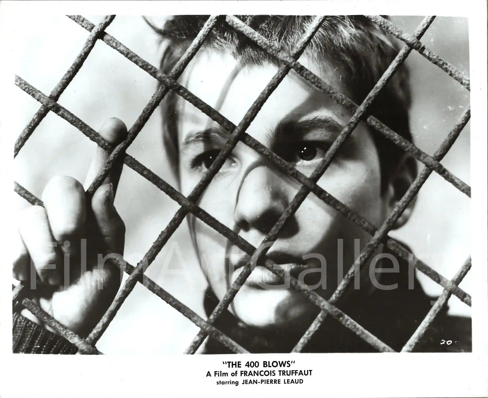 The 400 Blows (Les Quatre Cents Coups) Original Vintage Movie Poster