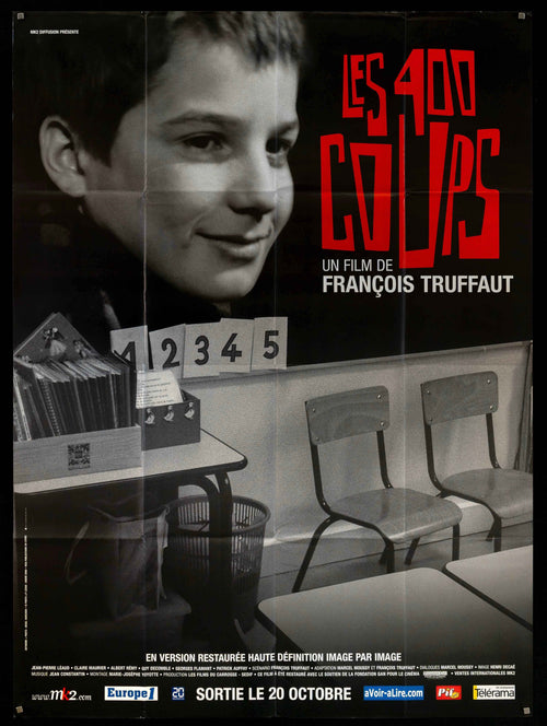 The 400 Blows (Les Quatre Cents Coups) Original Vintage Movie Poster