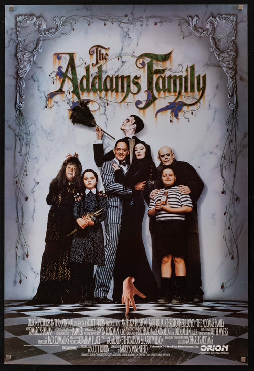 The Addams Family Original Vintage Movie Poster