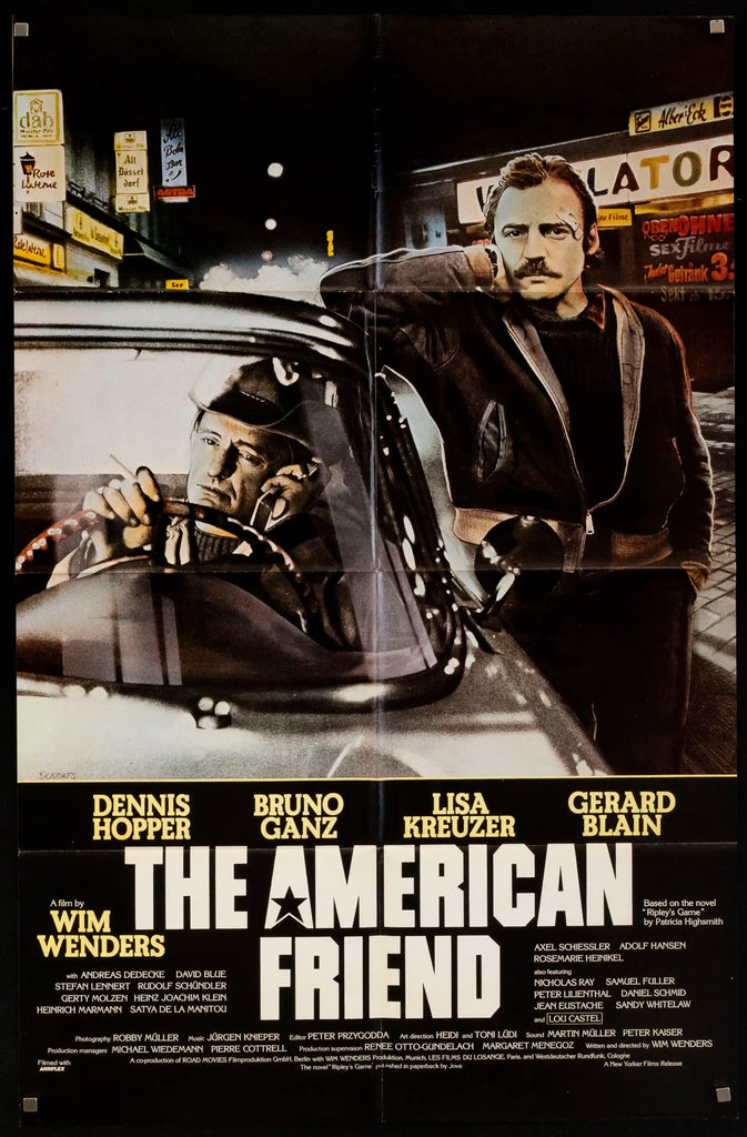 The American Friend Original Vintage Movie Poster