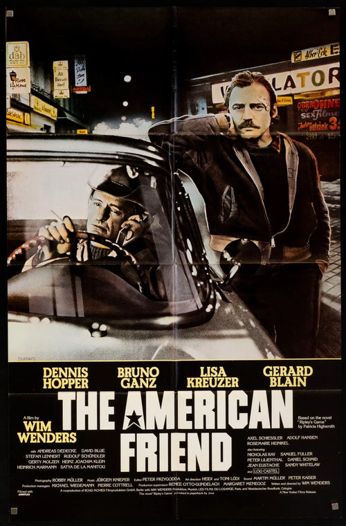 The American Friend Original Vintage Movie Poster