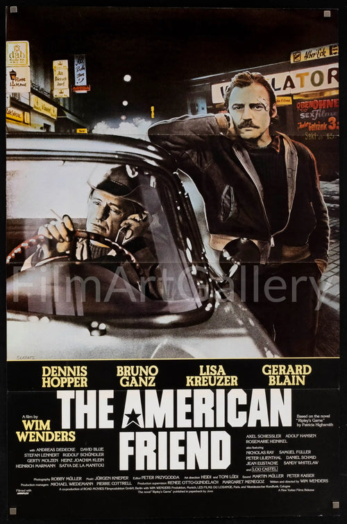 The American Friend Original Vintage Movie Poster