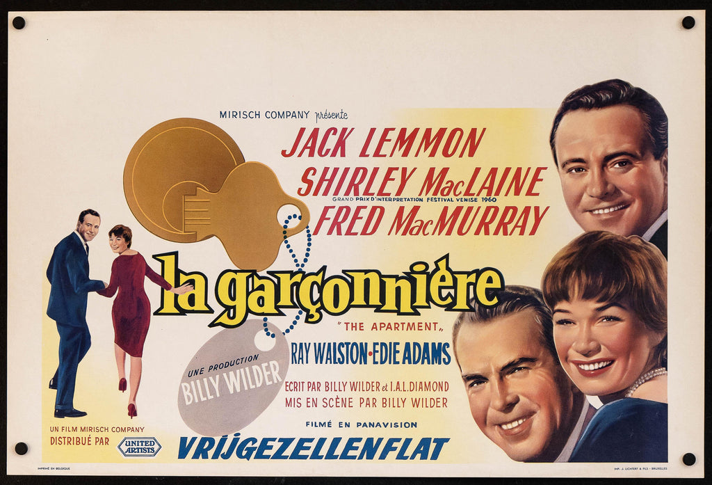 The Apartment Original Vintage Movie Poster