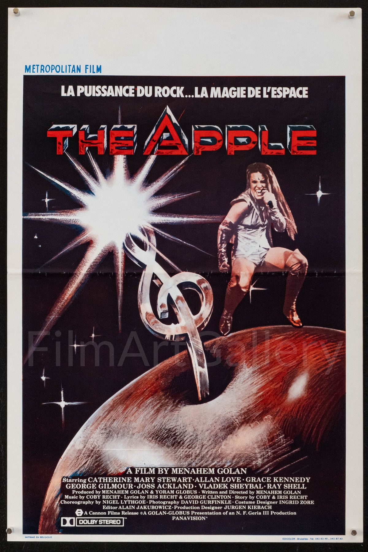 The Apple Original Vintage Movie Poster