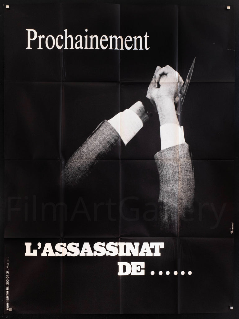 The Assassination of Trotsky French 1 panel (47x63) Original Vintage Movie Poster
