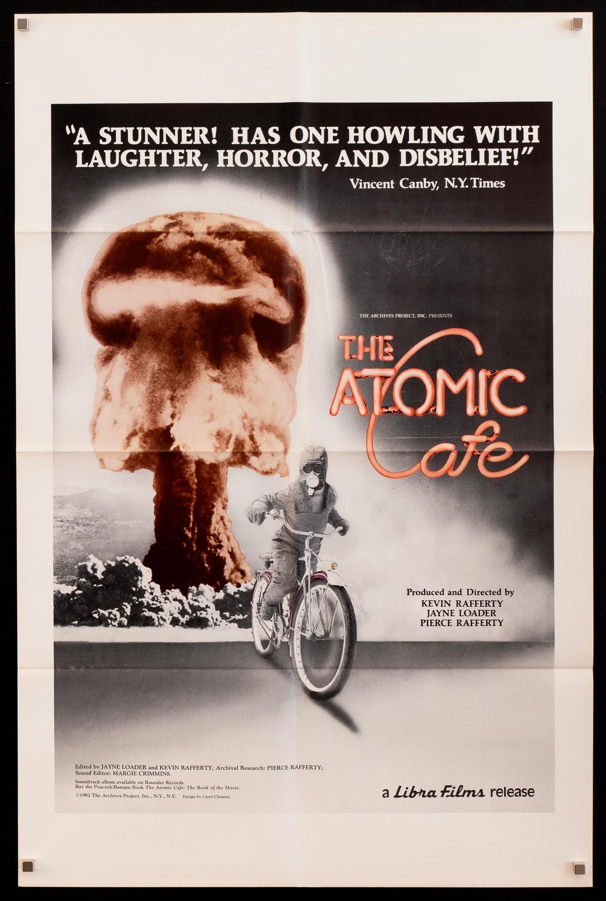 The Atomic Cafe Original Vintage Movie Poster